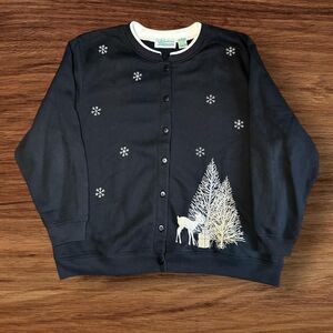 Unbranded Women's Black Cardigan